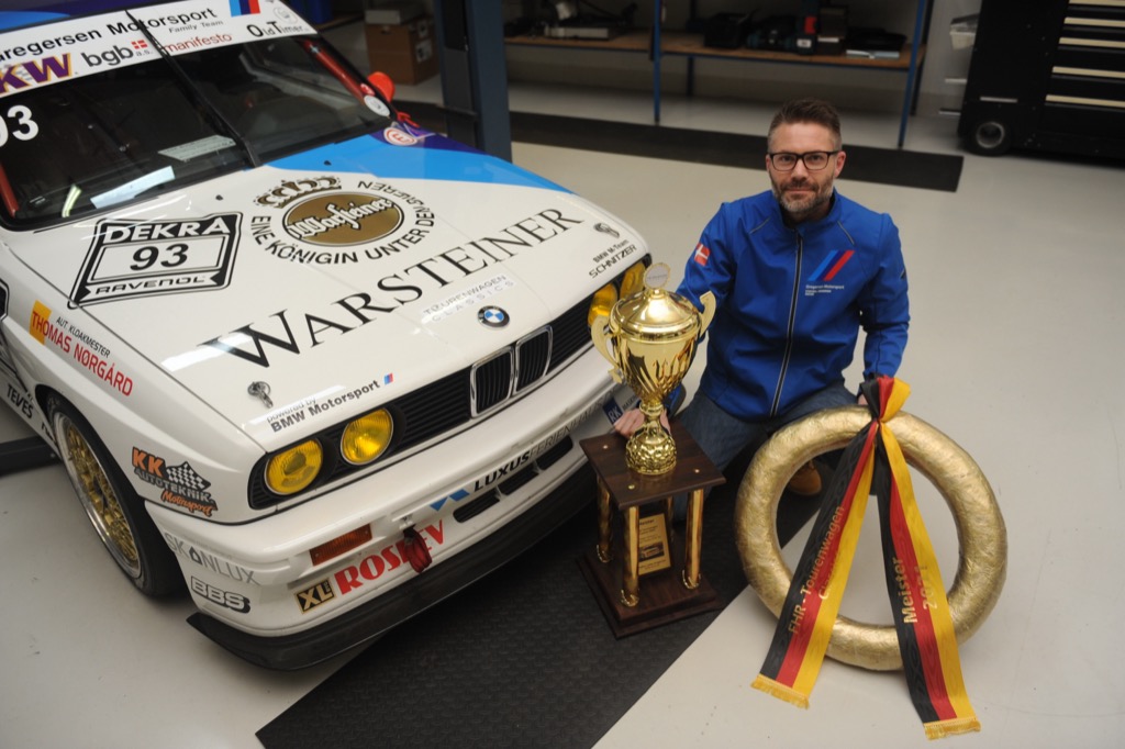 Den viborgensiske racerkører Steffen Lykke Gregersen er manden, som for nogle år siden fik ideen til det historiske løb i domkirkebyen.
(Foto: Classic Race Viborg)